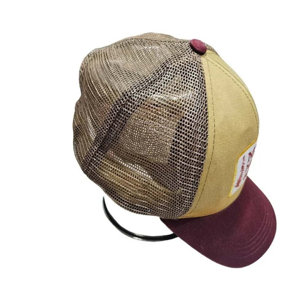 Marmot Mountain Trucker Hat Mesh Adjustable‎ Snapback Cap Faded Hat Outdoor